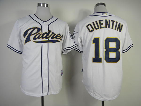 Pittsburgh Pirates #18 Quentin 2014 White Jerseys,We sell and wholesale Pittsburgh Pirates #18 Quentin 2014 White Jerseys on line form chian!
