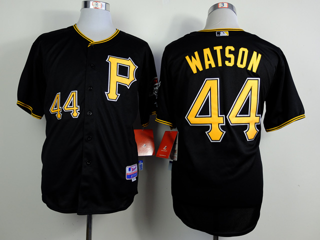 Pittsburgh Pirates #44 Watson Black Jerseys,We sell and wholesale Pittsburgh Pirates #44 Watson Black Jerseys on line form chian!