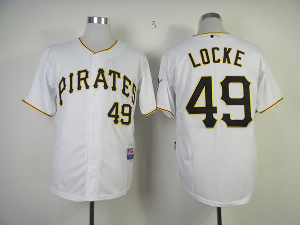 Pittsburgh Pirates #49 Jeff Locke White Jerseys,We sell and wholesale Pittsburgh Pirates #49 Jeff Locke White Jerseys on line form chian!