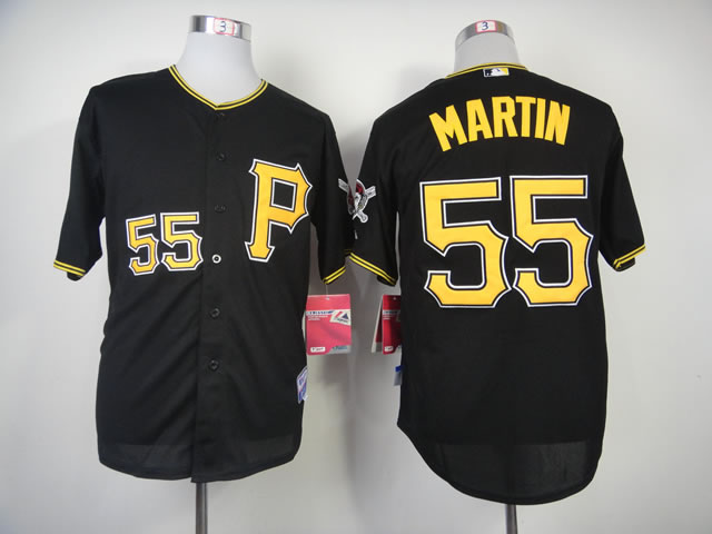 Pittsburgh Pirates #55 Martin Black Jerseys,We sell and wholesale Pittsburgh Pirates #55 Martin Black Jerseys on line form chian!