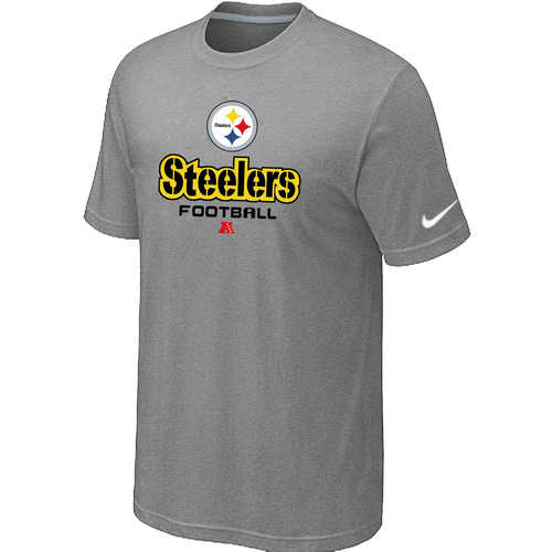 Pittsburgh Steelers Critical Victory light Grey T-Shirt,We sell and wholesale Pittsburgh Steelers Critical Victory light Grey T-Shirt on line form chian!