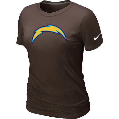San Diego Charger Brown Women's Logo T-Shirt,We sell and wholesale San Diego Charger Brown Women's Logo T-Shirt on line form chian!