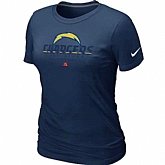 San Diego Charger D.Blue Women's Critical Victory T-Shirt,baseball caps,new era cap wholesale,wholesale hats