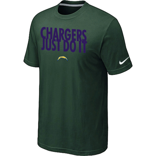 San Diego Charger Just Do It D.Green T-Shirt,We sell and wholesale San Diego Charger Just Do It D.Green T-Shirt on line form chian!