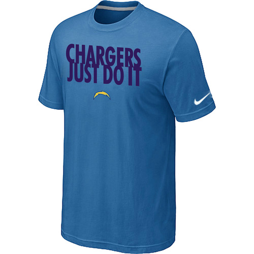 San Diego Charger Just Do It light Blue T-Shirt,We sell and wholesale San Diego Charger Just Do It light Blue T-Shirt on line form chian!
