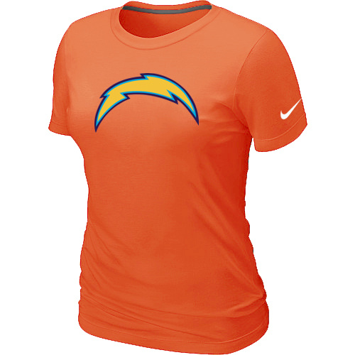 San Diego Charger Orange Women's Logo T-Shirt,We sell and wholesale San Diego Charger Orange Women's Logo T-Shirt on line form chian!