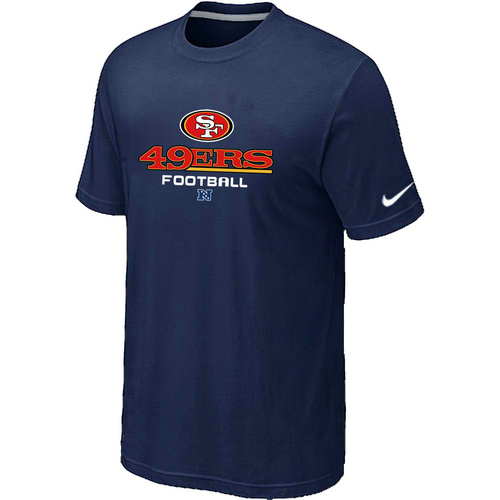 San Francisco 49ers Critical Victory D.Blue T-Shirt,We sell and wholesale San Francisco 49ers Critical Victory D.Blue T-Shirt on line form chian!