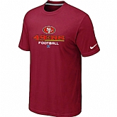San Francisco 49ers Critical Victory Red T-Shirt,baseball caps,new era cap wholesale,wholesale hats