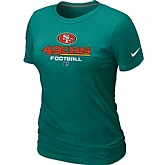 San Francisco 49ers L.Green Women's Critical Victory T-Shirt,baseball caps,new era cap wholesale,wholesale hats