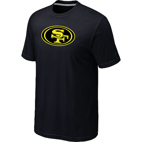 San Francisco 49ers Neon Logo Charcoal Black T-shirt,We sell and wholesale San Francisco 49ers Neon Logo Charcoal Black T-shirt on line form chian!