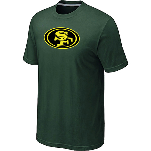 San Francisco 49ers Neon Logo Charcoal D.Green T-shirt,We sell and wholesale San Francisco 49ers Neon Logo Charcoal D.Green T-shirt on line form chian!