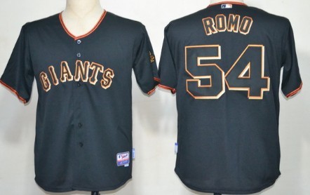 San Francisco Giants #54 Sergio Romo Black Jerseys,We sell and wholesale San Francisco Giants #54 Sergio Romo Black Jerseys on line form chian!