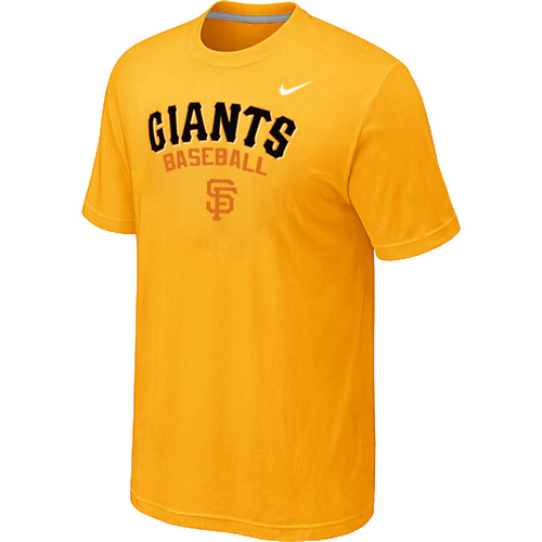 San Francisco Giants 2014 Home Practice T-Shirt - Yellow,We sell and wholesale San Francisco Giants 2014 Home Practice T-Shirt - Yellow on line form chian!