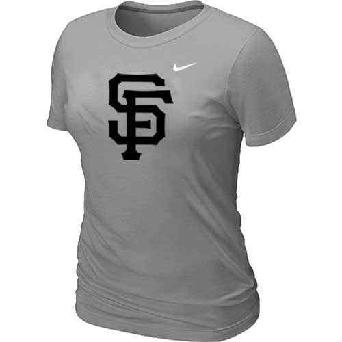 San Francisco Giants Heathered L.Grey Nike Women's Blended T-Shirt,We sell and wholesale San Francisco Giants Heathered L.Grey Nike Women's Blended T-Shirt on line form chian!