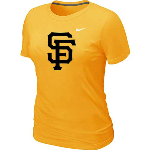 San Francisco Giants Heathered Yellow Nike Women's Blended T-Shirt,We sell and wholesale San Francisco Giants Heathered Yellow Nike Women's Blended T-Shirt on line form chian!