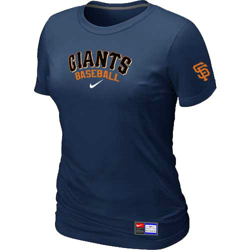 San Francisco Giants Nike Women's D.Blue Short Sleeve Practice T-Shirt,We sell and wholesale San Francisco Giants Nike Women's D.Blue Short Sleeve Practice T-Shirt on line form chian!
