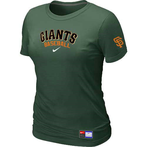 San Francisco Giants Nike Women's D.Green Short Sleeve Practice T-Shirt,We sell and wholesale San Francisco Giants Nike Women's D.Green Short Sleeve Practice T-Shirt on line form chian!