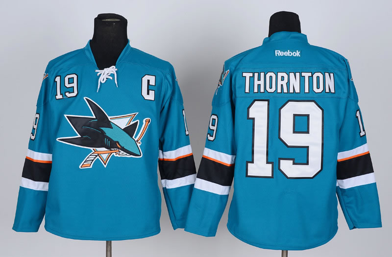 San Jose Sharks #19 Joe Thornton C Patch 2014 Blue Jerseys,We sell and wholesale San Jose Sharks #19 Joe Thornton C Patch 2014 Blue Jerseys on line form chian!