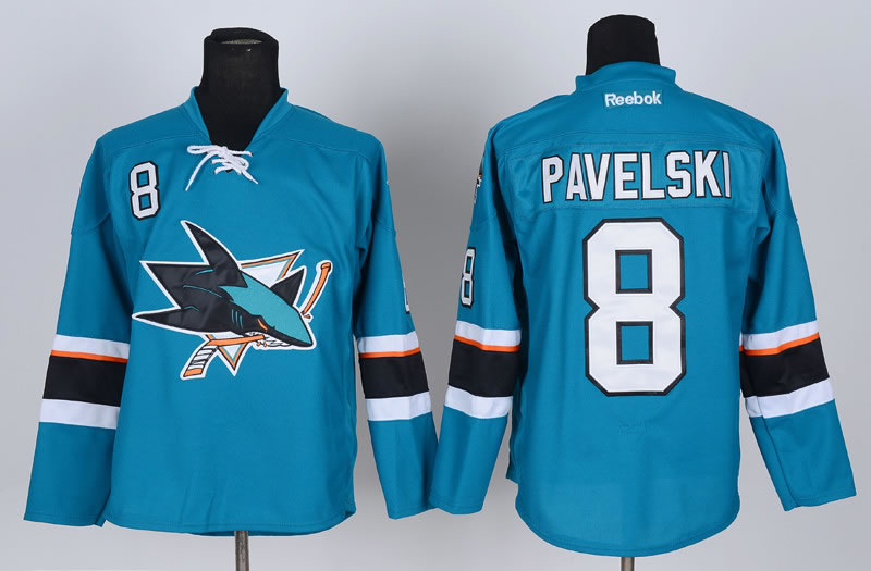 San Jose Sharks #8 Joe Pavelski 2014 Blue Jerseys,We sell and wholesale San Jose Sharks #8 Joe Pavelski 2014 Blue Jerseys on line form chian!