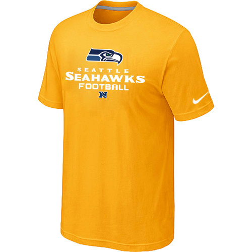 Seattle Seahawks Critical Victory Yellow T-Shirt,We sell and wholesale Seattle Seahawks Critical Victory Yellow T-Shirt on line form chian!