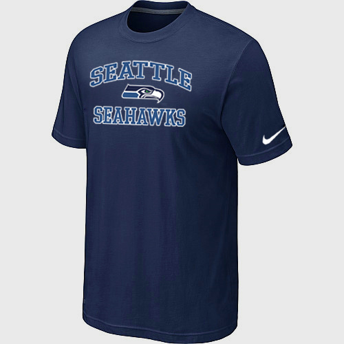 Seattle Seahawks Heart & Soul D.Blue T-Shirt,We sell and wholesale Seattle Seahawks Heart & Soul D.Blue T-Shirt on line form chian!