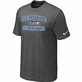 Seattle Seahawks Heart & Soul Dark grey T-Shirt