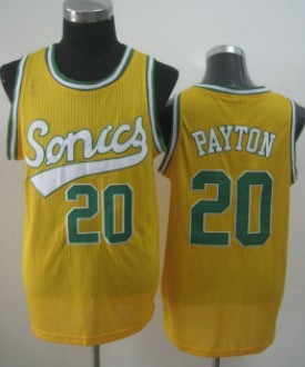 Seattle Supersonics #20 Gary Payton 2003-04 Yellow Swingman Jerseys,We sell and wholesale Seattle Supersonics #20 Gary Payton 2003-04 Yellow Swingman Jerseys on line form chian!