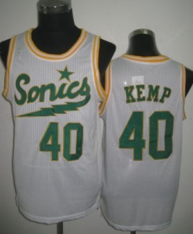Seattle Supersonics #40 Shawn Kemp 2003-04 White Swingman Jerseys,We sell and wholesale Seattle Supersonics #40 Shawn Kemp 2003-04 White Swingman Jerseys on line form chian!