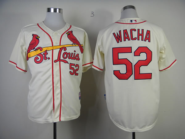 St. Louis Cardinals #52 Wacha Cream Jerseys,We sell and wholesale St. Louis Cardinals #52 Wacha Cream Jerseys on line form chian!