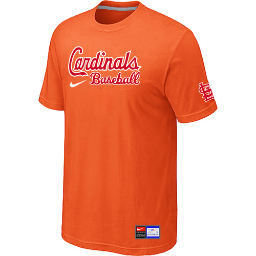St. Louis Cardinals Orange Nike Short Sleeve Practice T-Shirt,We sell and wholesale St. Louis Cardinals Orange Nike Short Sleeve Practice T-Shirt on line form chian!