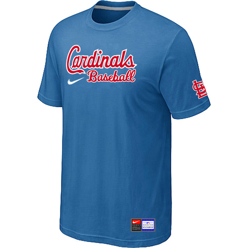 St. Louis Cardinals light Blue Nike Short Sleeve Practice T-Shirt,We sell and wholesale St. Louis Cardinals light Blue Nike Short Sleeve Practice T-Shirt on line form chian!