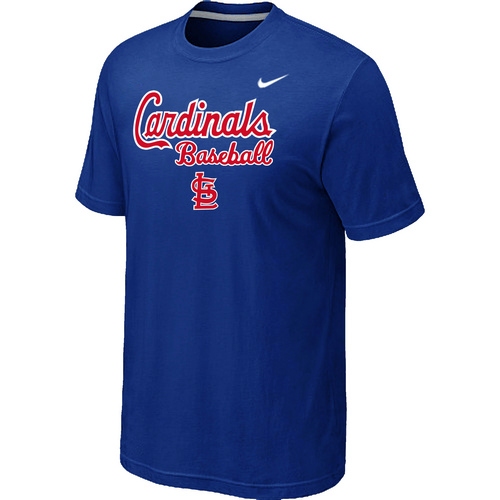 St.Louis Cardinals 2014 Home Practice T-Shirt - Blue,We sell and wholesale St.Louis Cardinals 2014 Home Practice T-Shirt - Blue on line form chian!
