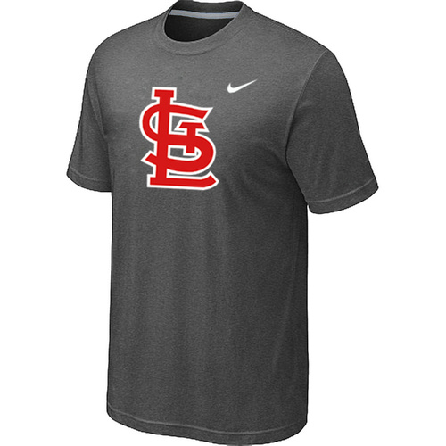 St.Louis Cardinals Heathered D.Grey Nike Blended T-Shirt,We sell and wholesale St.Louis Cardinals Heathered D.Grey Nike Blended T-Shirt on line form chian!