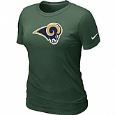 St.Louis Rams D.Green Women's Logo T-Shirt,baseball caps,new era cap wholesale,wholesale hats