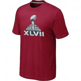 Super Bowl XLVII Logo Red T-Shirt,We sell and wholesale Super Bowl XLVII Logo Red T-Shirt on line form chian!