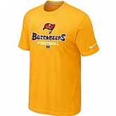 Tampa Bay Buccaneers Critical Victory Yellow T-Shirt,baseball caps,new era cap wholesale,wholesale hats