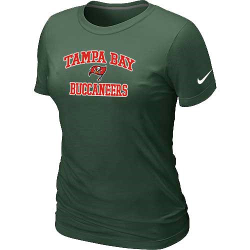 Tampa Bay Buccaneers Women's Heart & Soul D.Green T-Shirt,We sell and wholesale Tampa Bay Buccaneers Women's Heart & Soul D.Green T-Shirt on line form chian!