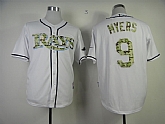 Tampa Bay Rays #9 Wil Myers 2013 USMC Home Cool Base White Jerseys