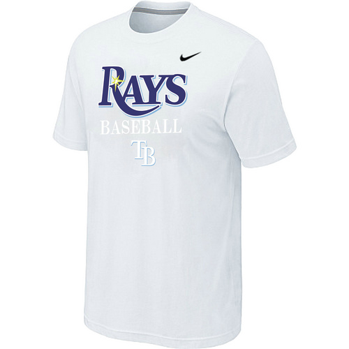 Tampa Bay Rays 2014 Home Practice T-Shirt - White,We sell and wholesale Tampa Bay Rays 2014 Home Practice T-Shirt - White on line form chian!