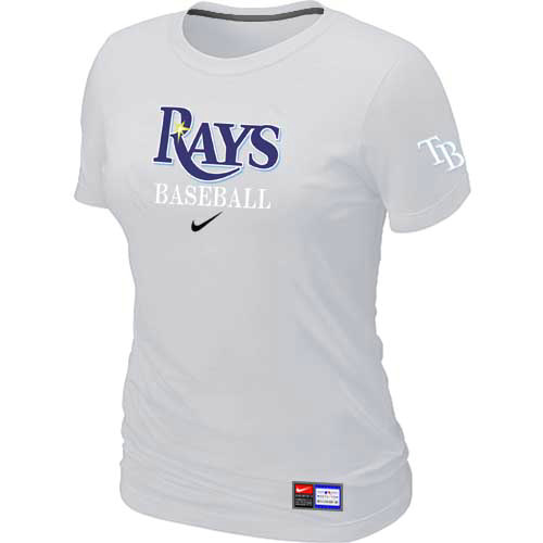 Tampa Bay Rays Nike Women's White Short Sleeve Practice T-Shirt,We sell and wholesale Tampa Bay Rays Nike Women's White Short Sleeve Practice T-Shirt on line form chian!