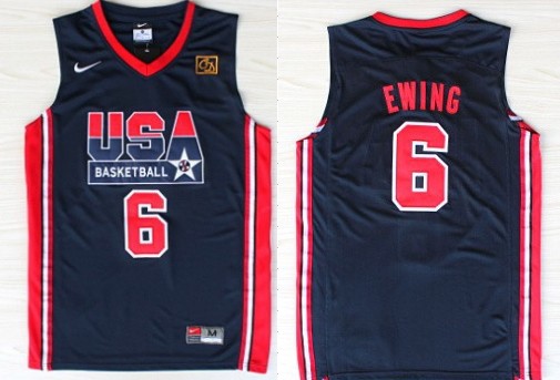 Team USA Basketball #6 Patrick Ewing Navy Blue Throwback Jerseys,We sell and wholesale Team USA Basketball #6 Patrick Ewing Navy Blue Throwback Jerseys on line form chian!