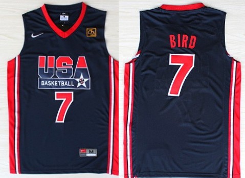 Team USA Basketball #7 Larry Bird Navy Blue Throwback Jerseys,We sell and wholesale Team USA Basketball #7 Larry Bird Navy Blue Throwback Jerseys on line form chian!