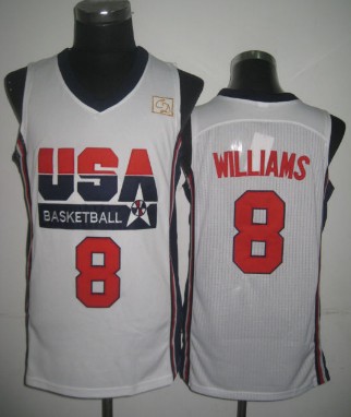 Team USA Basketball #8 Deron Williams White Throwback Jerseys,We sell and wholesale Team USA Basketball #8 Deron Williams White Throwback Jerseys on line form chian!