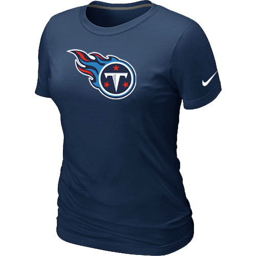 Tennessee Titans D.Blue Women's Logo T-Shirt,We sell and wholesale Tennessee Titans D.Blue Women's Logo T-Shirt on line form chian!