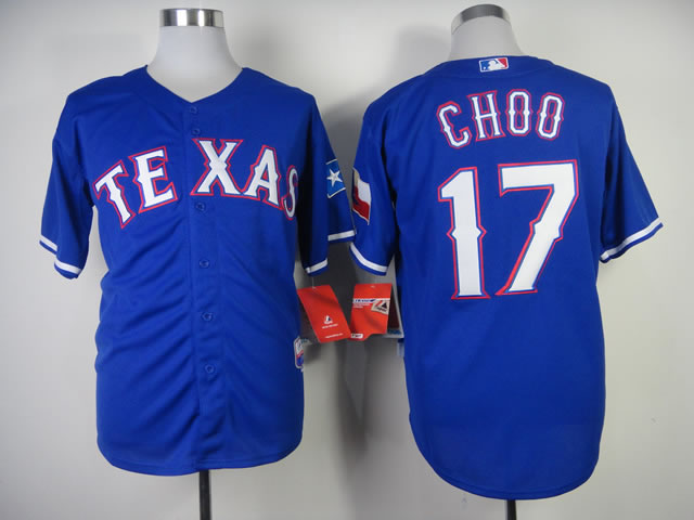 Texas Rangers #17 Choo 2014 Blue Jerseys,We sell and wholesale Texas Rangers #17 Choo 2014 Blue Jerseys on line form chian!