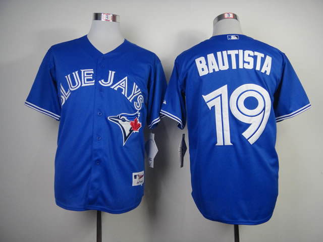 Toronto Blue Jays #19 Bautista Blue Jerseys,We sell and wholesale Toronto Blue Jays #19 Bautista Blue Jerseys on line form chian!