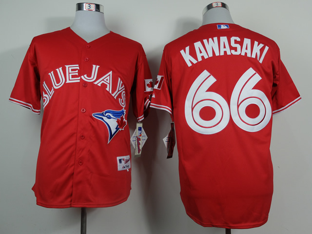 Toronto Blue Jays #66 Kawasaki Red Jerseys,We sell and wholesale Toronto Blue Jays #66 Kawasaki Red Jerseys on line form chian!