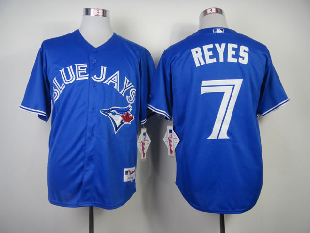 Toronto Blue Jays #7 Jose Reyes Blue Jerseys,We sell and wholesale Toronto Blue Jays #7 Jose Reyes Blue Jerseys on line form chian!