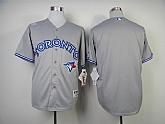 Toronto Blue Jays Blank Gray Jerseys,baseball caps,new era cap wholesale,wholesale hats