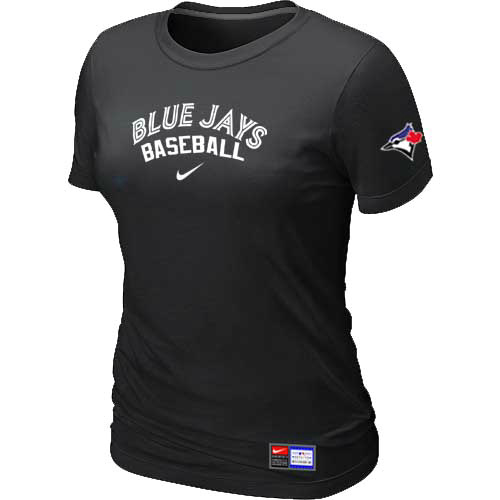 Toronto Blue Jays Nike Women's Black Short Sleeve Practice T-Shirt,We sell and wholesale Toronto Blue Jays Nike Women's Black Short Sleeve Practice T-Shirt on line form chian!